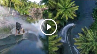 Wakeboarding Experience at Maasin Enchanted River in Siargao Project LUPAD