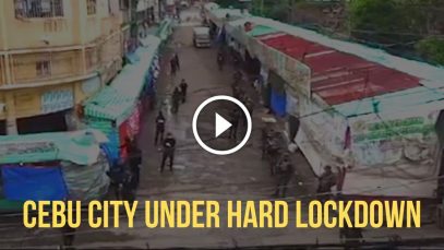 Aerial Monitoring of Cebu City Under Hard Lockdown Project LUPAD