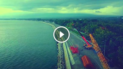 Cinematic Progress Update of Davao City Coastal Road as of June 2020 Project LUPAD