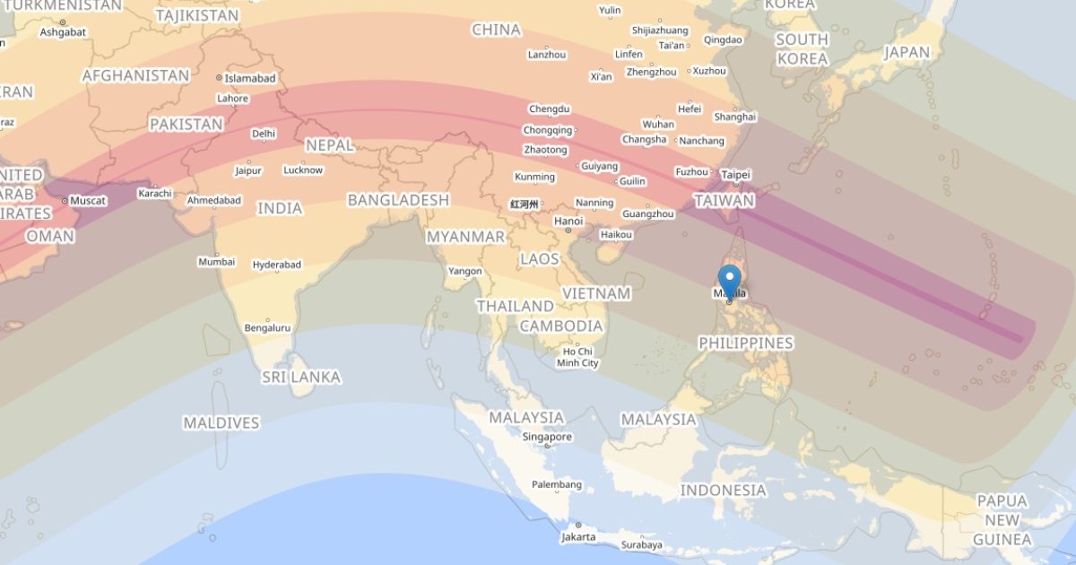 Annular Solar Eclipse in the Philippines on Sunday, June 21
