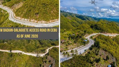 New Badian-Dalaguete Access Road in Cebu as of June 2020 Project LUPAD
