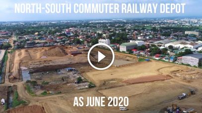 North-South Commuter Railway (NSCR) Depot as of June 2020 Project LUPAD