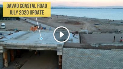 Davao coastal road july update