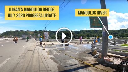 Iligan City’s Mandulog Bridge Progress Update as of July 2020 Project LUPAD