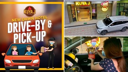 Kuya J At New Dawn Hotel Plus in CDO Now Offering Drive-by & Pick-up Project LUPAD