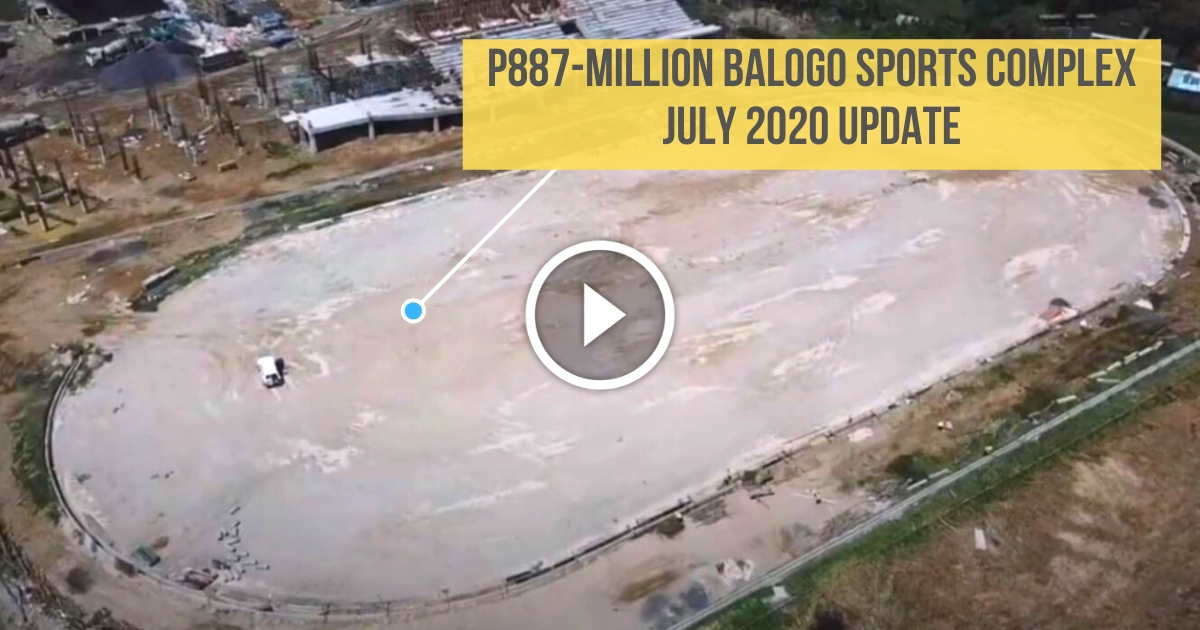 P887Million Balogo Sports Complex in Sorsogon Update as of July 2020