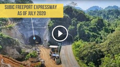 Subic Freeport Expressway (SFEx) Progress Update as of July 2020 Project LUPAD