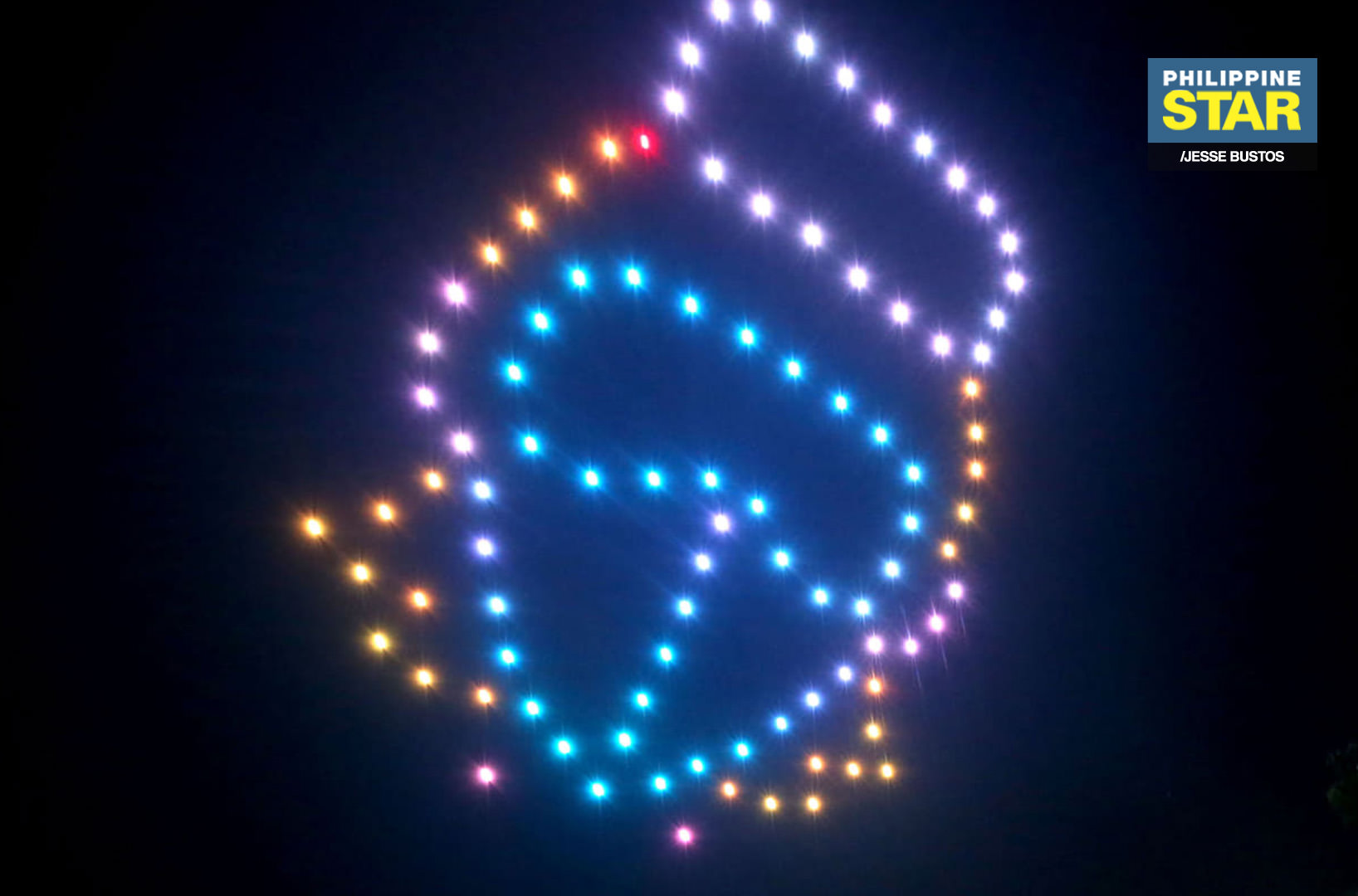 Drone Light Show Tribute for Frontliners Amid the Pandemic