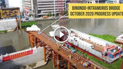 Binondo-Intramuros-Bridge-Progress-Update-as-of-October-2020-Project-LUPAD