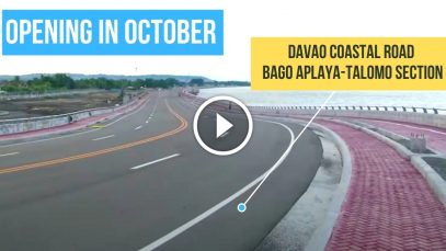 Davao-Coastal-Road-Bago-Aplaya-Talomo-Section-to-Open-in-October-Project-LUPAD