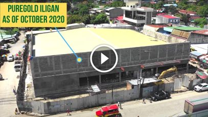 Puregold Iligan Progress Update as of October 2020 Project LUPAD