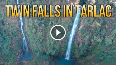 Aerial-View-of-the-Astonishing-Twin-Falls-in-Mayantoc-Tarlac