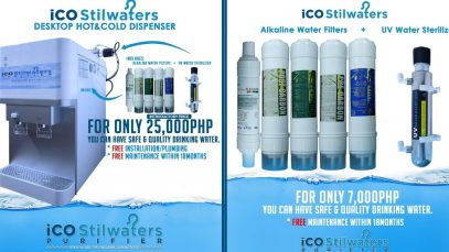 Water Refilling Station Right at Your Home with iCoStilwaters Purifier Project LUPAD