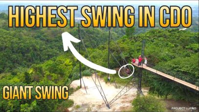 Breathtaking Giant Swing at Amaya View in Cagayan de Oro