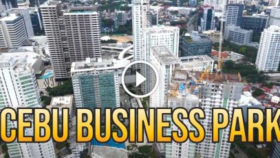 Cebu Business Park Aerial Update as of May 2021 Project LUPAD
