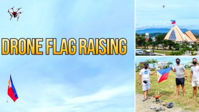 Raise our PH Flag with Drone to Commemorate the Independence Day Project LUPAD copy 2