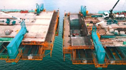 Aerial-Footage-of-Closing-the-Cebu-Cordova-Bridge-Gap-Project-LUPAD