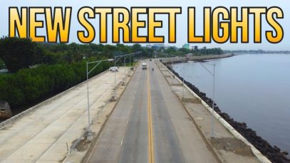 CDO Coastal Road New Street Lights as of August 2021 Project LUPAD JPG