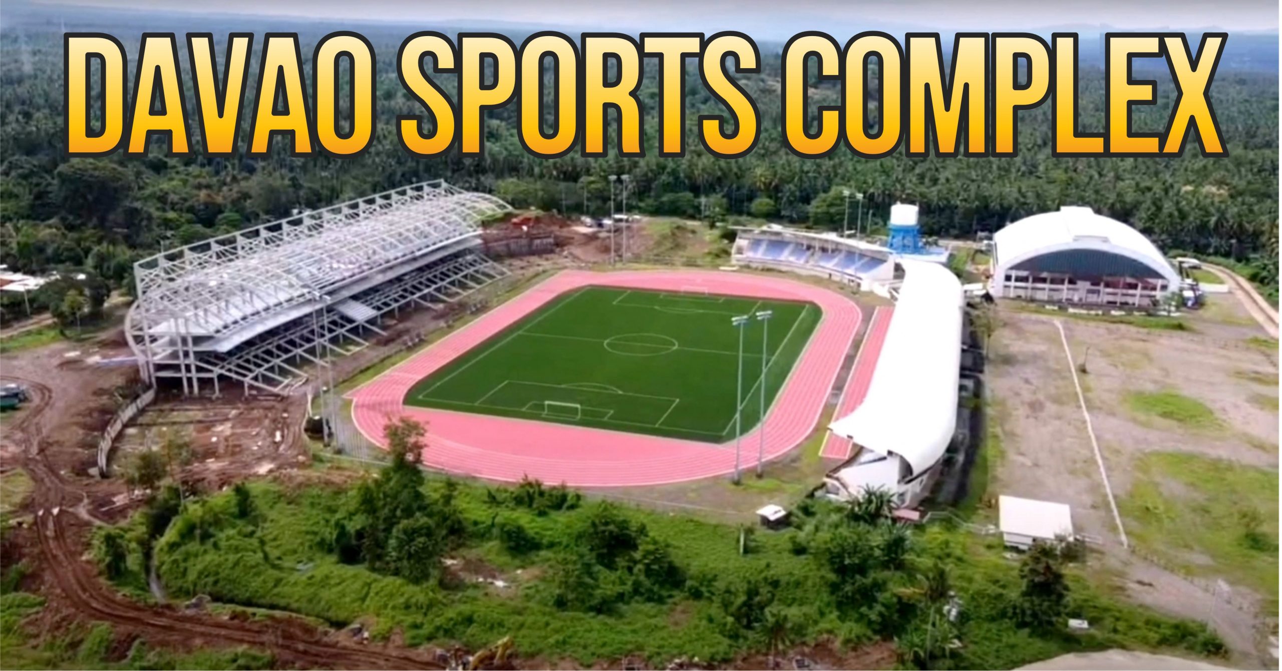 Davao Sports Complex Latest Update as of August 2021