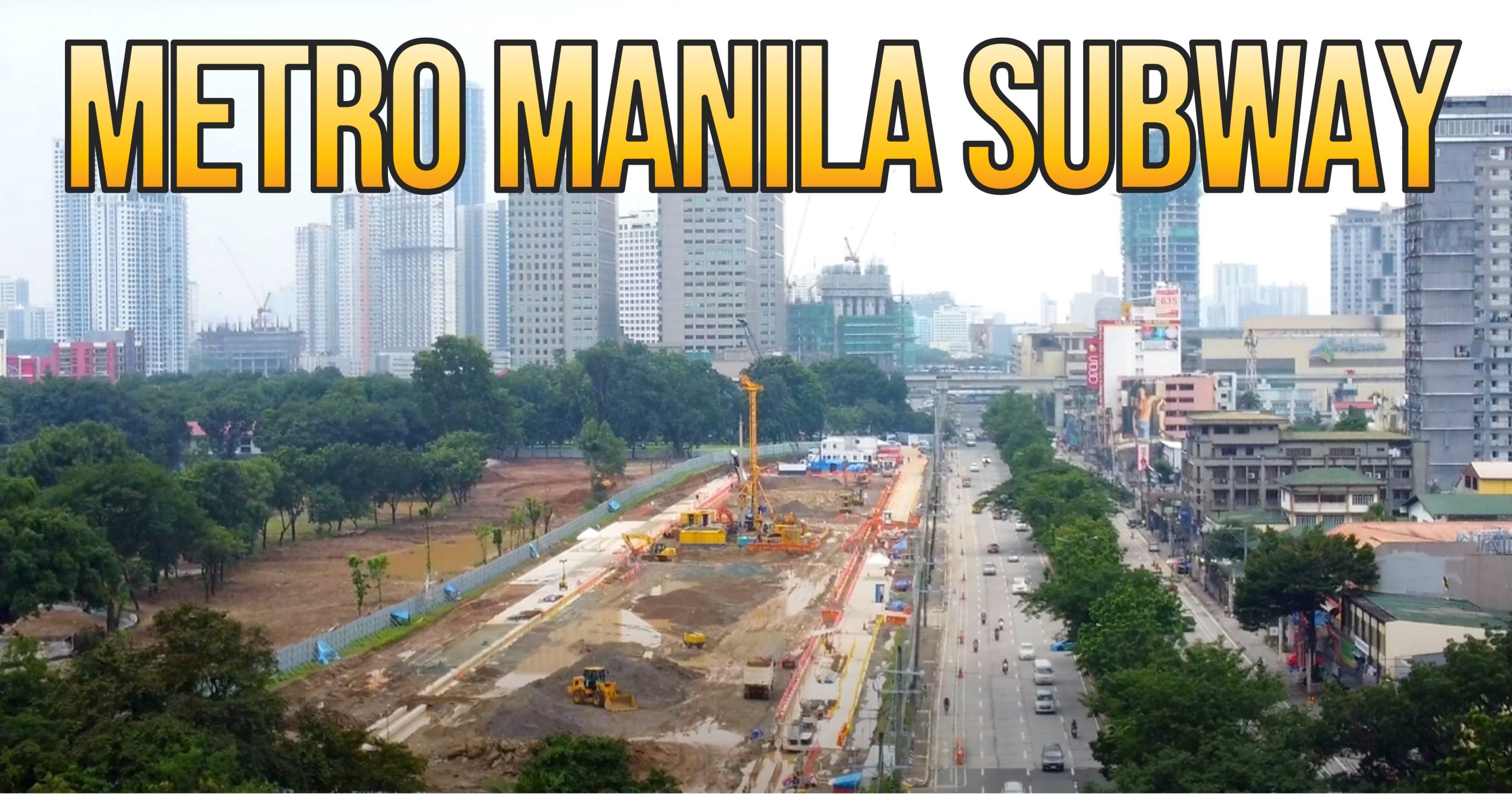 Metro Manila Subway North Avenue Station Update as of August 2021