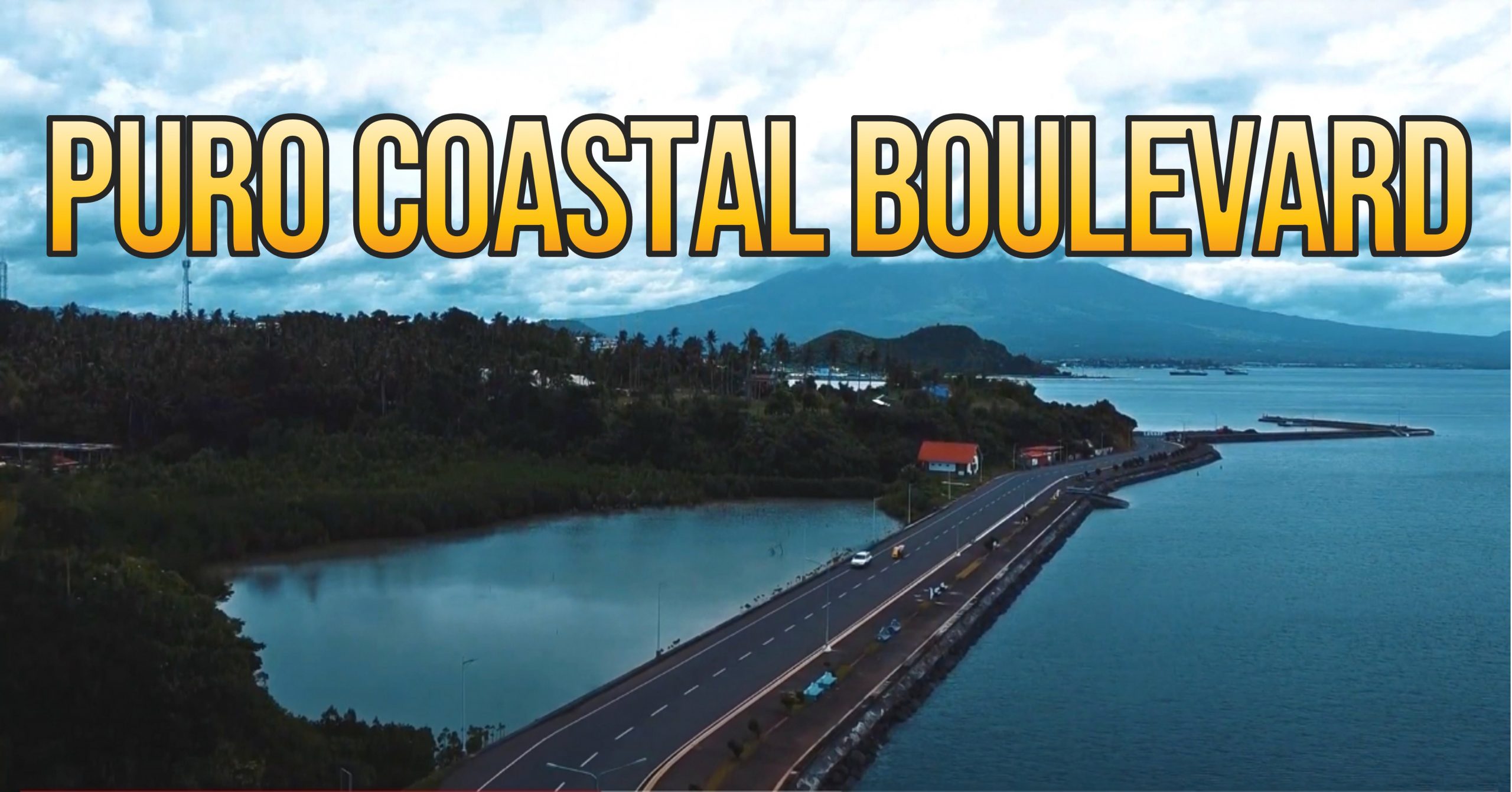 Scenic View of Mt. Mayon at Puro Coastal Boulevard in Legazpi City