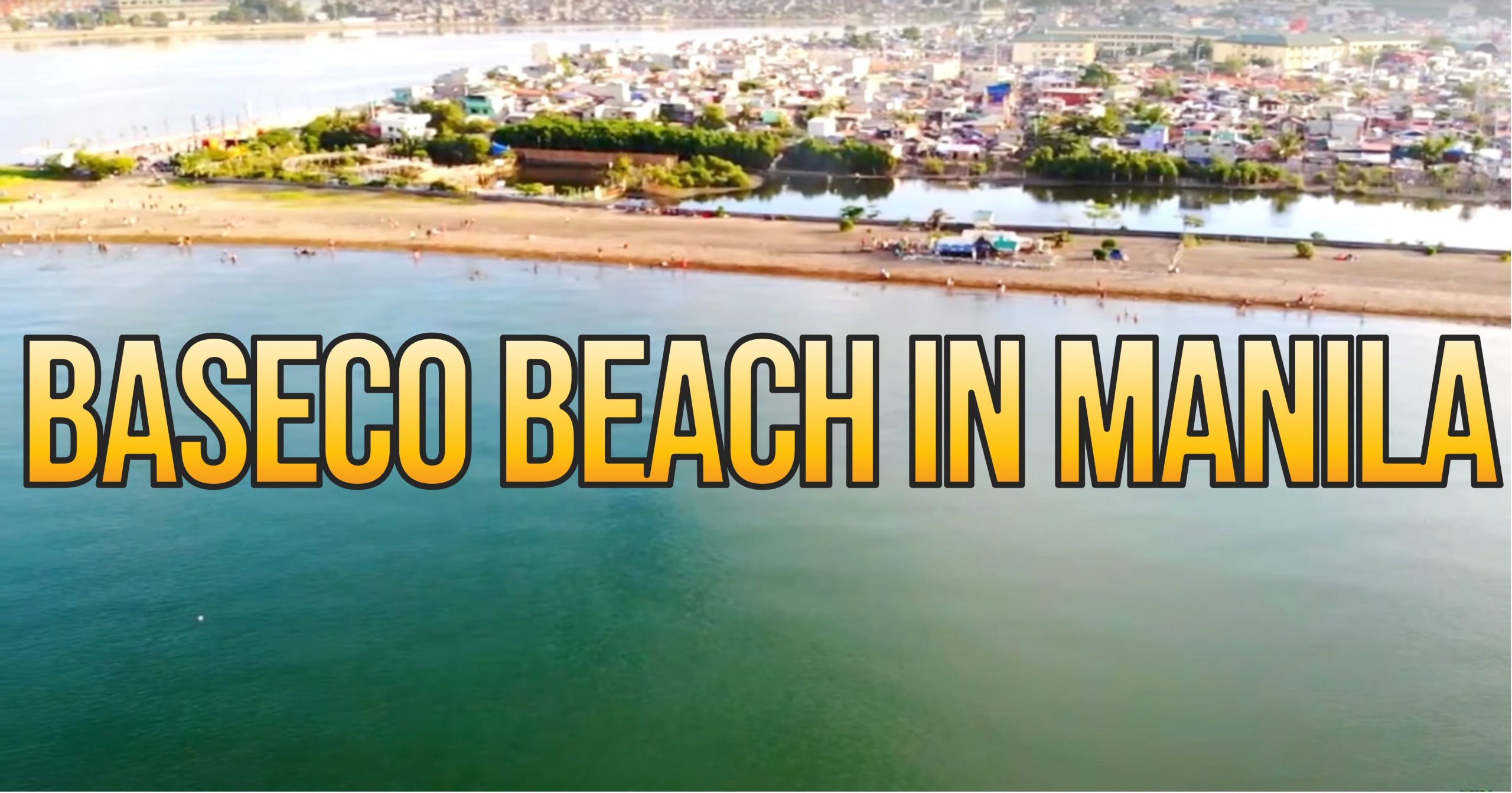 Baseco Beach Rehabilitation in Manila Bay as of October 2021