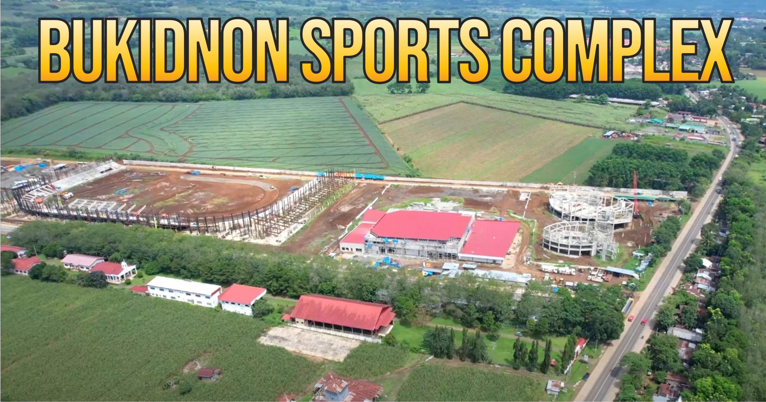 Bukidnon Sports Complex in Malaybalay City as of October 2021