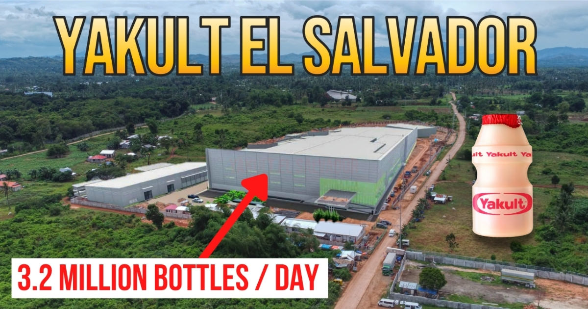 Yakult El Salvador Plant in Misamis Oriental as of October 2021