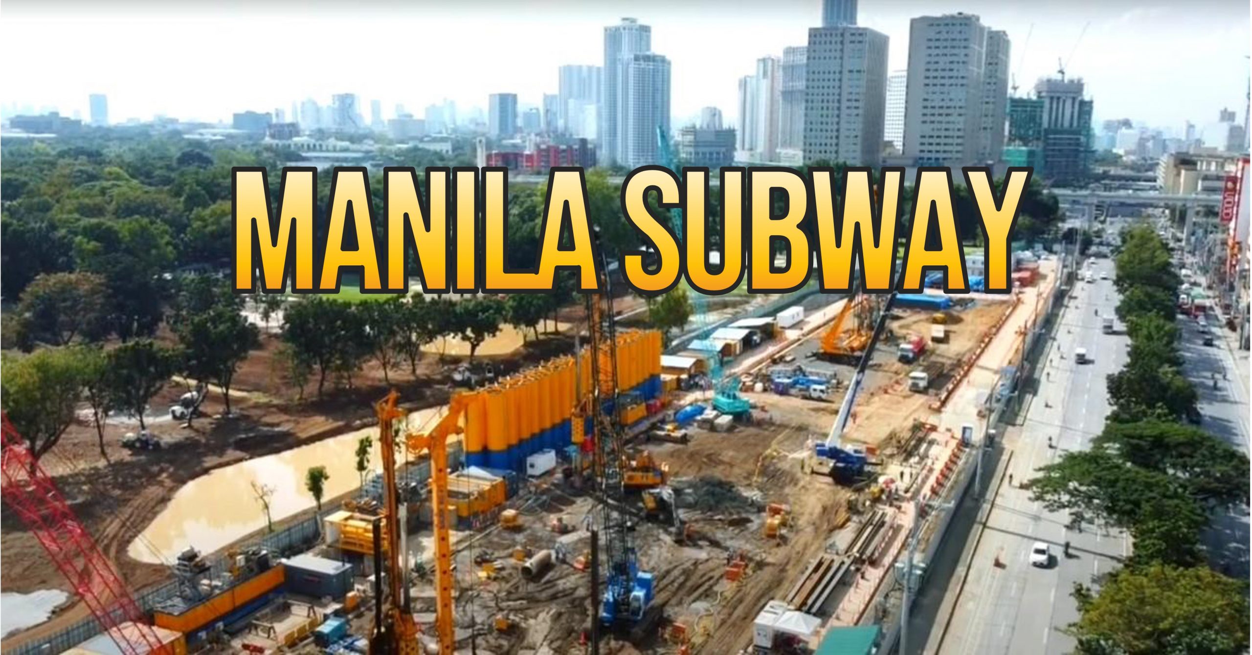 Metro Manila Subway North Avenue Station as of November 10, 2021