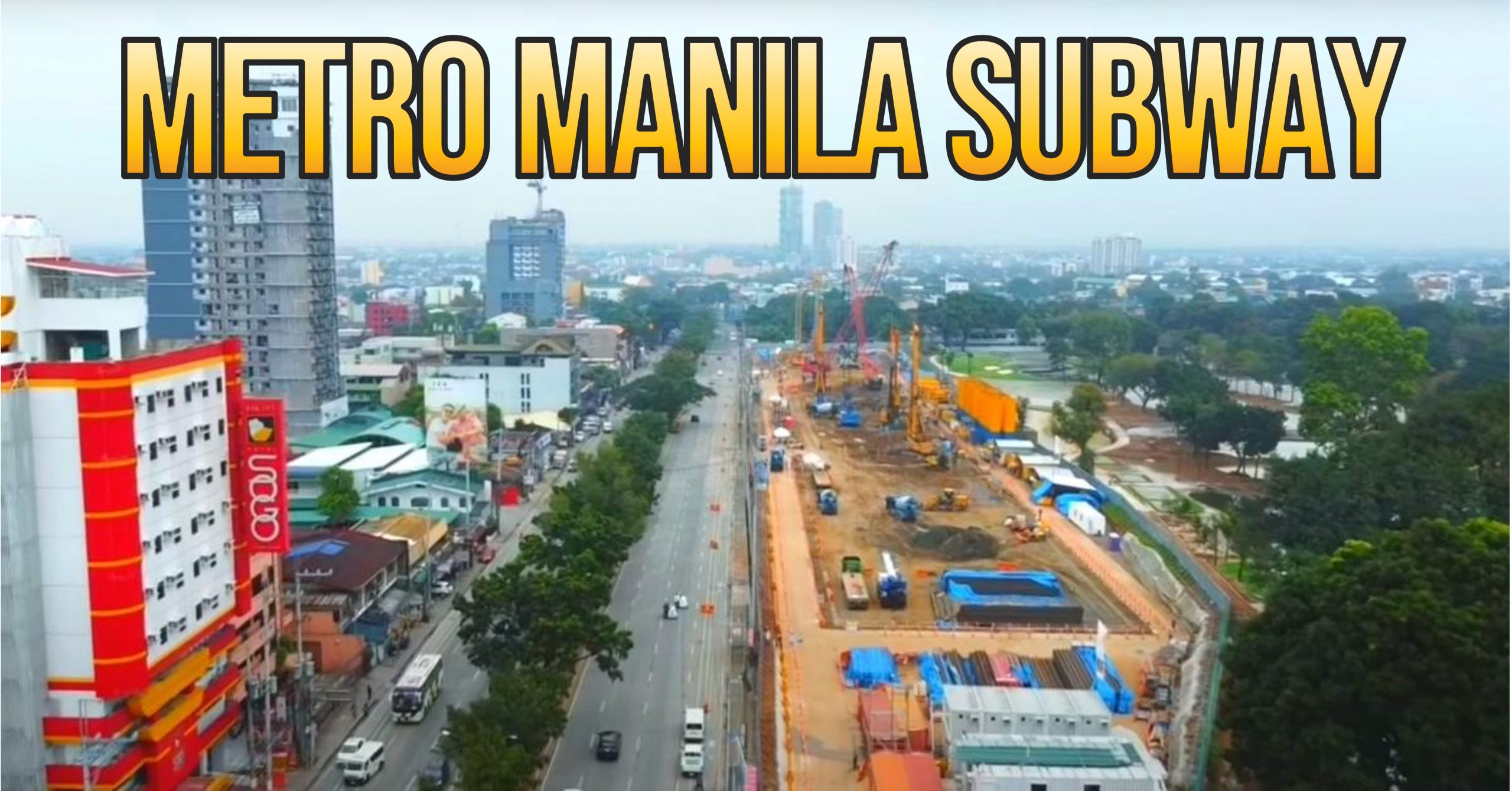 Metro Manila Subway North Avenue Station as of November 26, 2021
