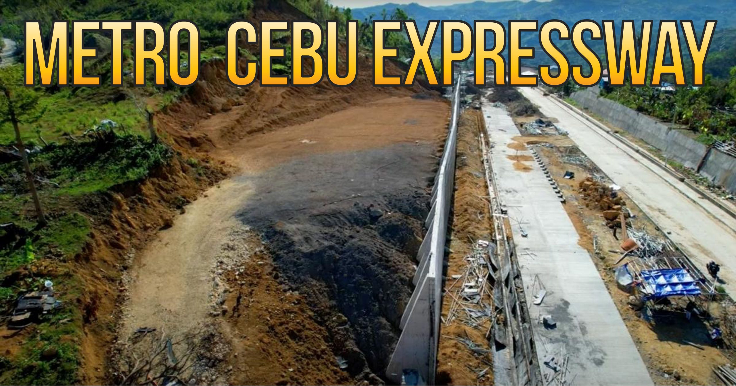 Metro Cebu Expressway Aerial Update as of January 2022