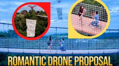Romantic Drone Proposal in the Philippines Project LUPAD