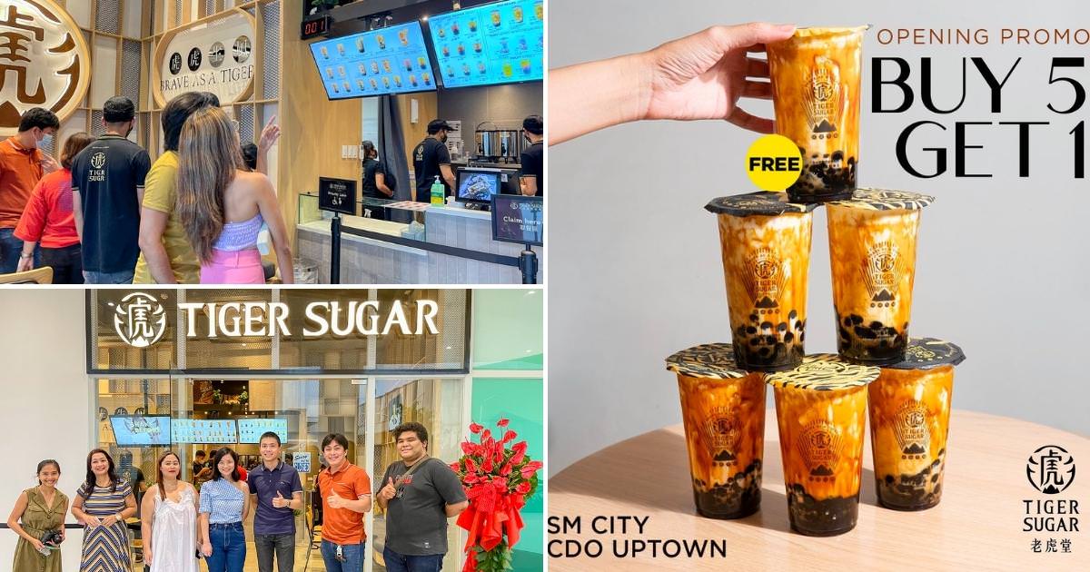 Tiger Sugar at the North Wing of SM City CDO Uptown is Now Open
