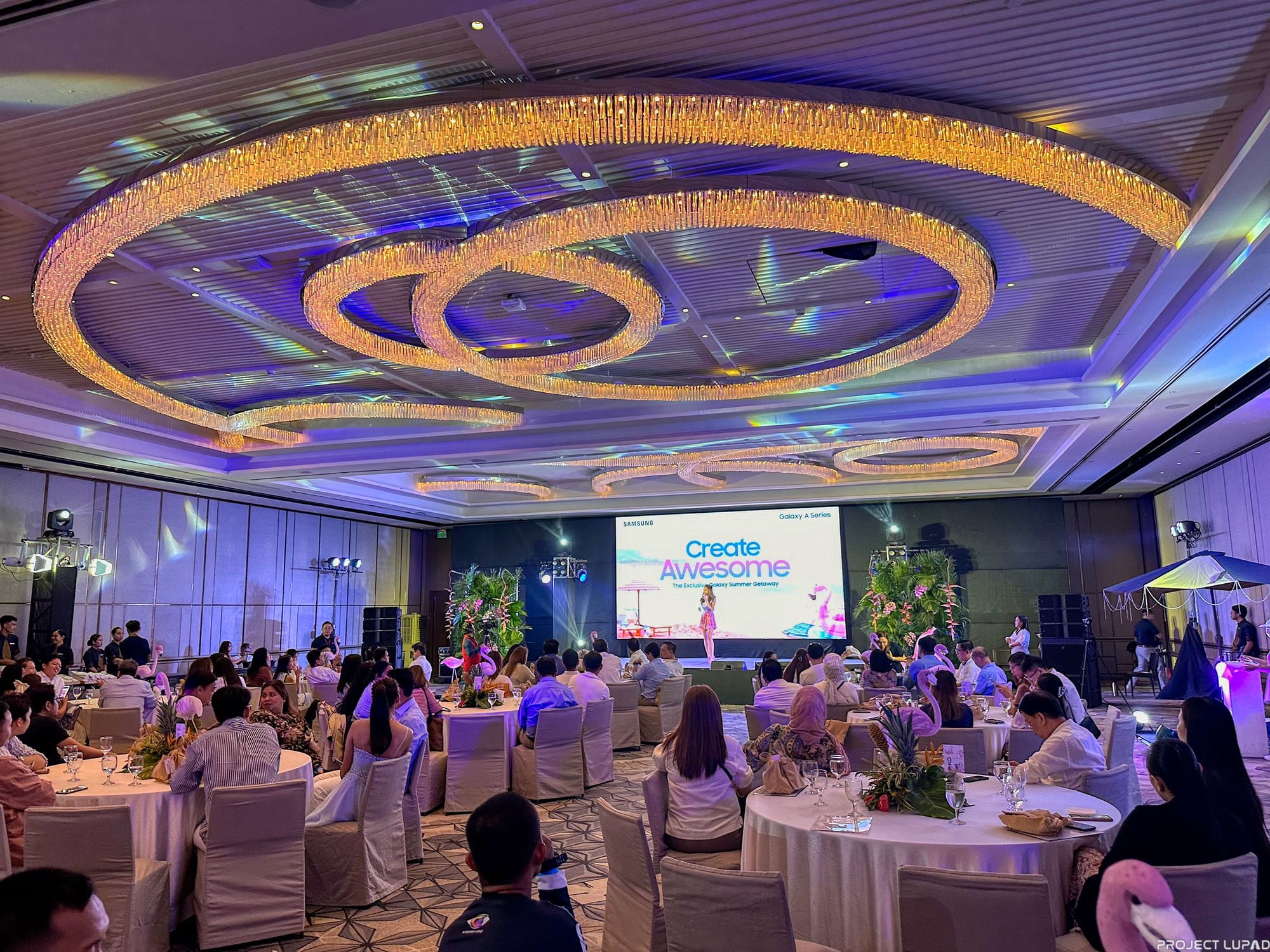 Guests at the Samsung Galaxy A55 5G and A35 5G launch in Davao, shot for this Samsung case study by Project LUPAD