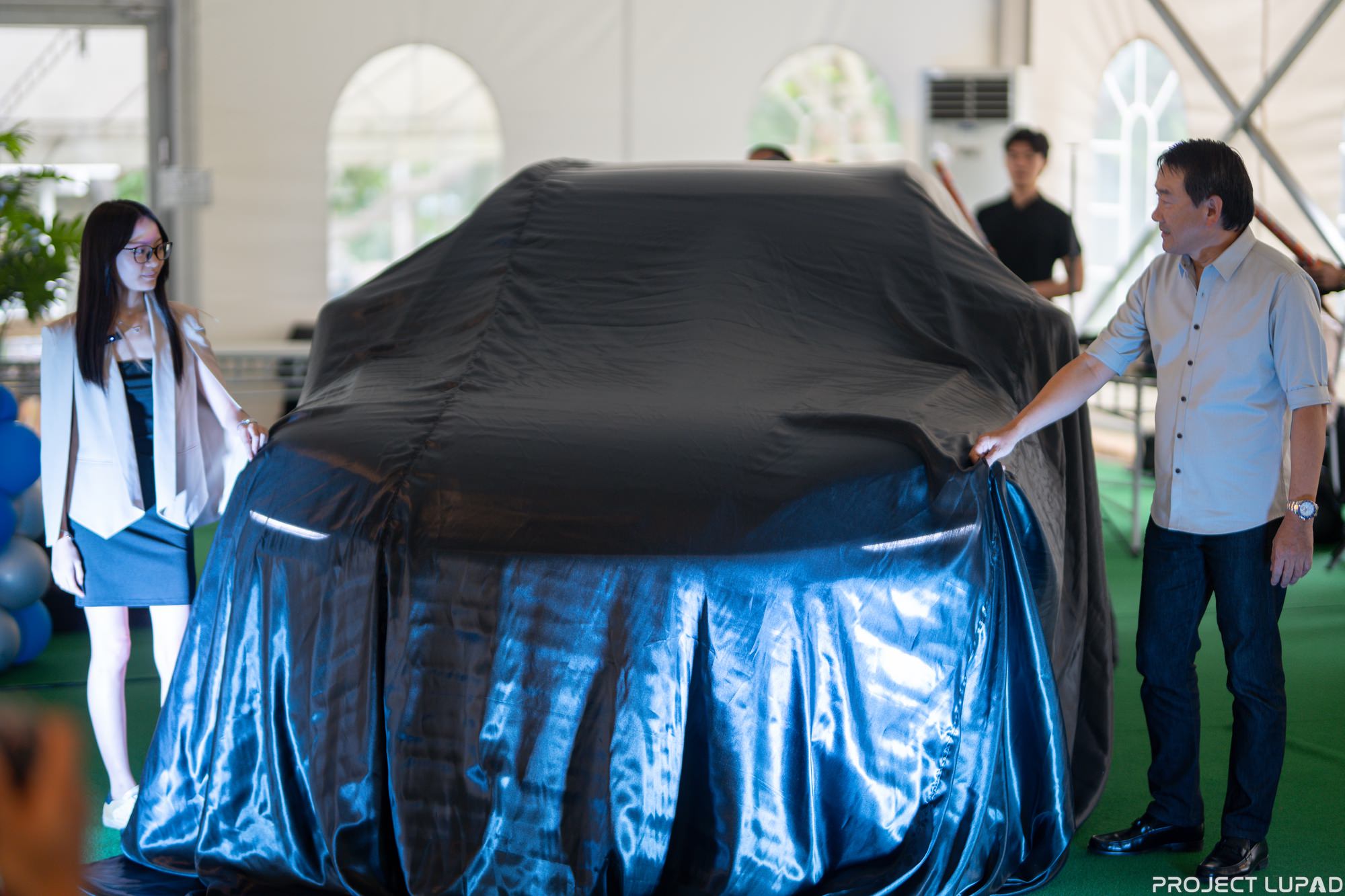 The unveiling of the BYD Sealion 6 DM-i