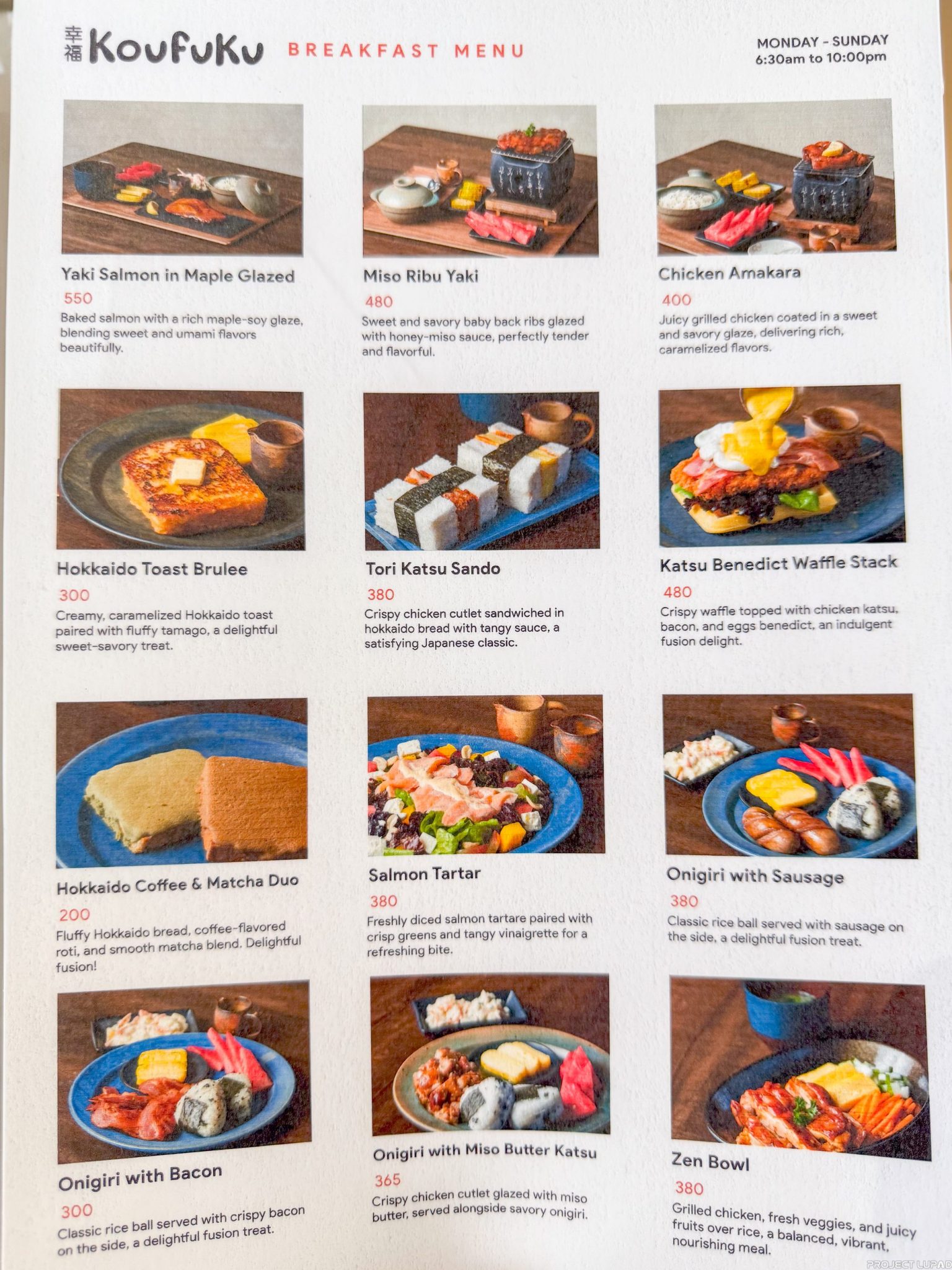 New Japanese Breakfast Delights Await at Koufuku in CDO