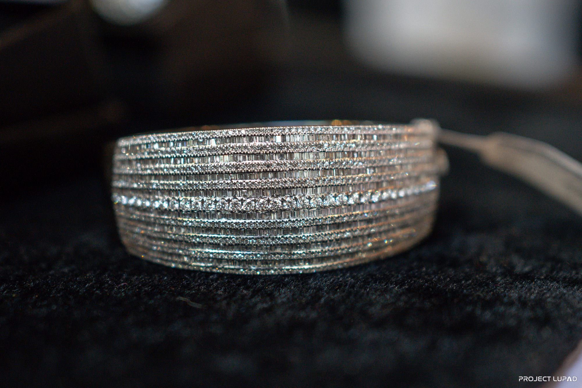 A diamond band by M Lhuillier Jewellers