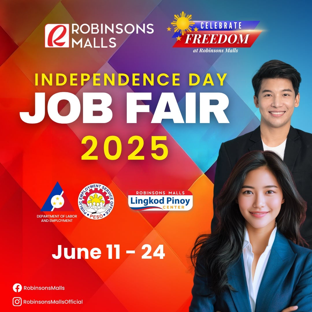 Independence Day Job Fair 2025 at Robinsons Cagayan de Oro
