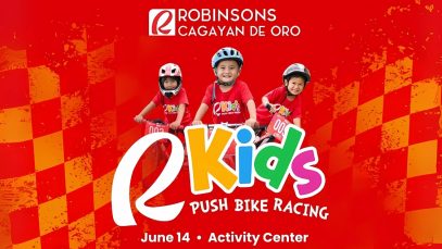 Push Bike Race for Kids at Robinsons Cagayan de Oro on June 14, 2025 Project LUPAD