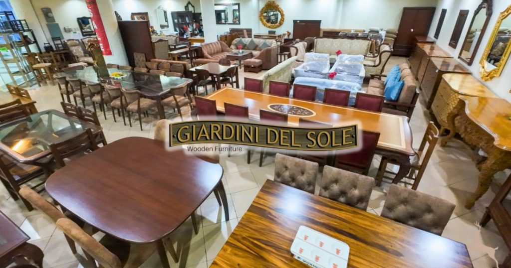 Solid Hardwood Furniture Built to Last for Years at Giardini Del Sole