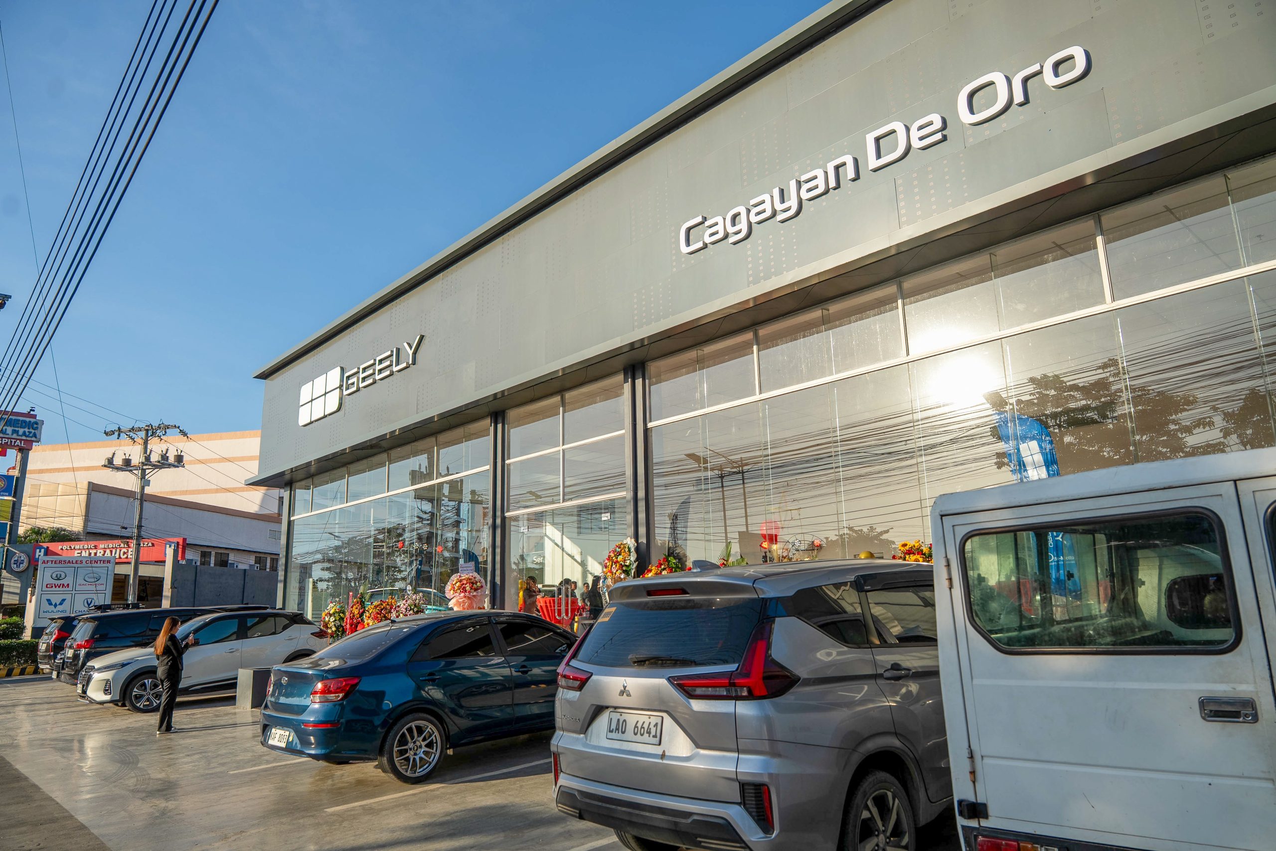 The new Geely Cagayan de Oro dealership, shot for this Geely case study by Project LUPAD