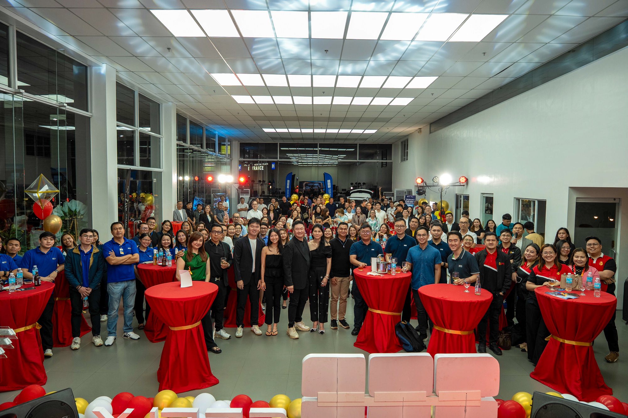Guests at the opening of Geely Cagayan de Oro