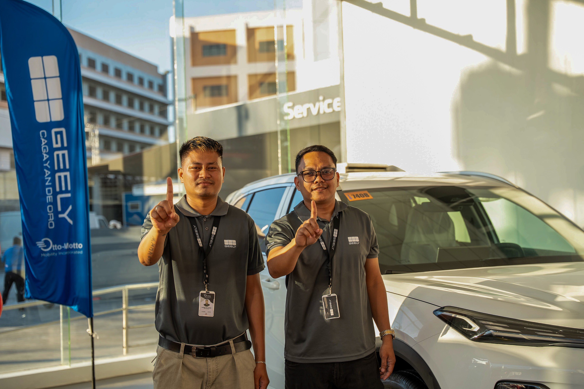 Inside the Geely Cagayan de Oro showroom
