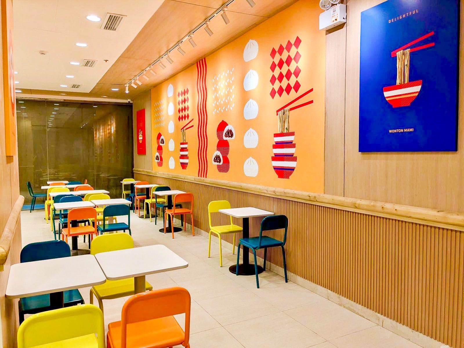 Inside the new Chowking Limketkai