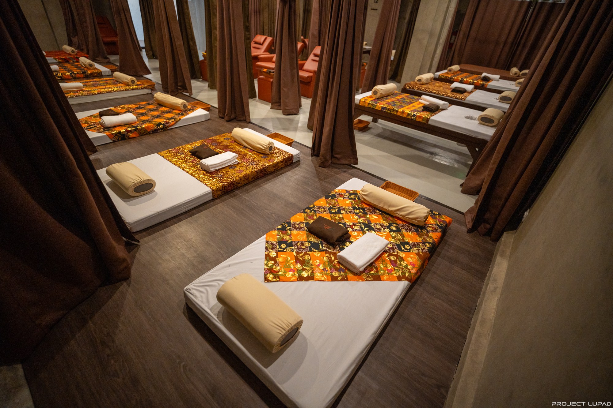 Massage rooms inside Thai Boran Massage Kauswagan