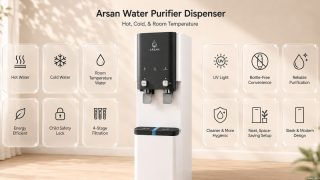 A Smart Way to Drink Clean Water Arsan Water Purifier Dispenser