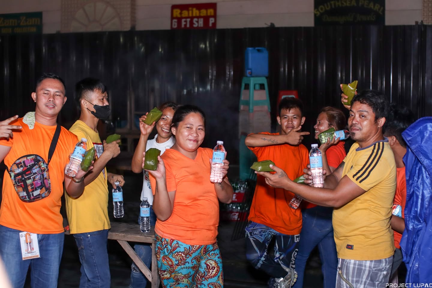 Volunteers at the Kadayawan Festival in Davao