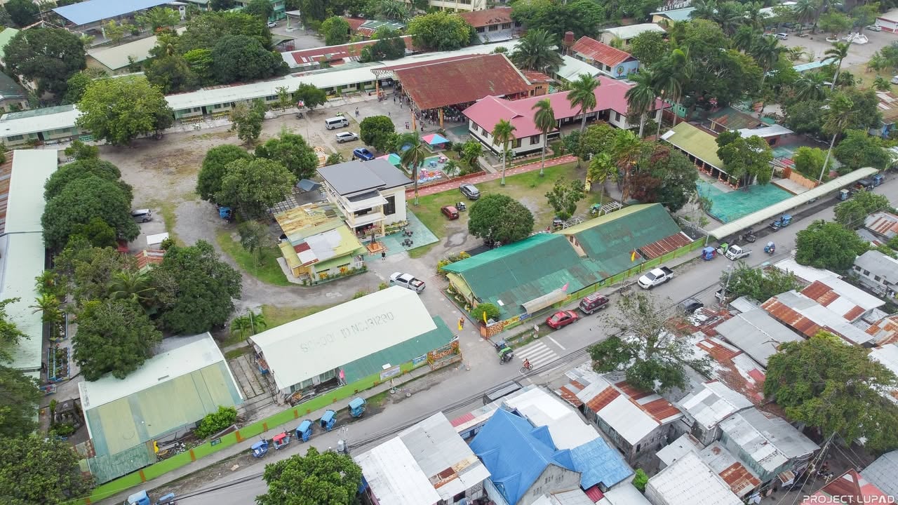 Aerial view of the Tuna Festival in General Santos