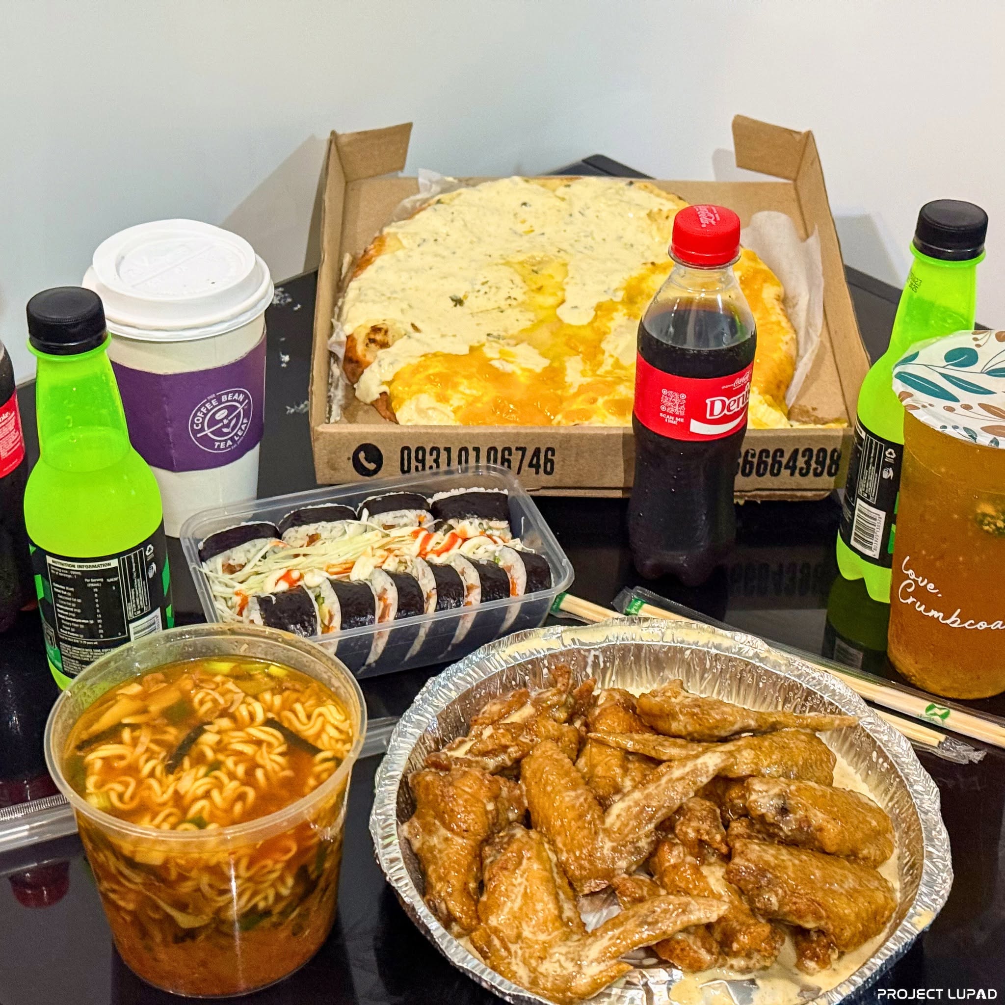 Food ordered through GrabUnlimited in Cagayan de Oro