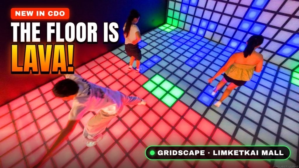 Gridscape CDO Floor is Lava game arena at Limketkai Mall, Cagayan de Oro